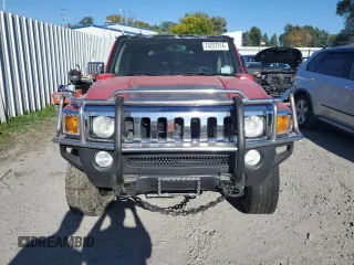 2007 Hummer H3 SUV with VIN 5GTDN13E478180801, listed as a Copart auction lot 74227314 with 0 mi miles and Clean Title. Bid and sale history available at carsss.com. Image 5.