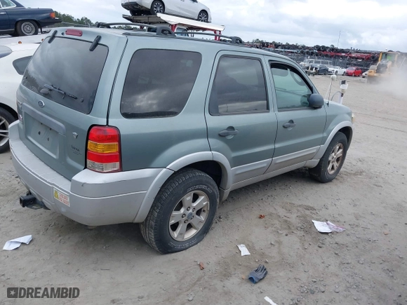 2007 Ford Escape XLT with VIN 1FMYU03157KA67702, listed as a IAAI auction lot 41661243 with 1 mi miles. Bid and sale history available at carsss.com. Image 4.