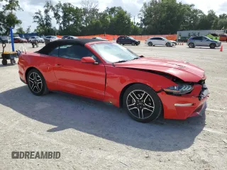 2019 Ford Mustang EcoBoost z VIN 1FATP8UH5K5205218, wystawiony jako Copart lot #60921505 z przebiegiem 70 142 mil mil oraz Nie do naprawy • Non repairable. Historia ofert i sprzedaży dostępna na DreamBid. Obrazek 4.