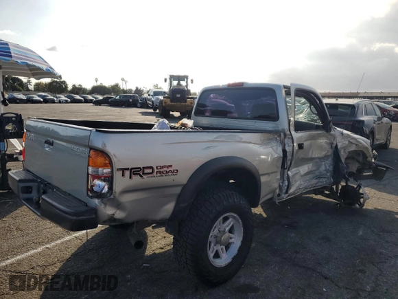 2001 Toyota Tacoma PreRunner with VIN 5TENM92N31Z851038, listed as a Copart auction lot 78100474 with 290,895 mi miles and Salvage title. Bid and sale history available at DreamBid. Image 3.