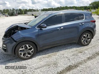 2021 Kia Sportage EX with VIN KNDPN3AC1M7891004, listed as a Copart auction lot 60195965 with 68,723 mi miles and Salvage title. Bid and sale history available at DreamBid. Image 1.