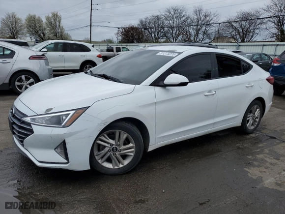2020 Hyundai Elantra SEL with VIN 5NPD84LF0LH509269, listed as a Copart auction lot 51273225 with 132,257 mi miles and Salvage Title. Bid and sale history available at carsss.com. Image 1.