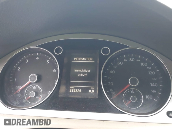 2009 Volkswagen CC with VIN WVWML93C49E544861, listed as a IAAI auction lot 42157664 with 235,826 mi miles and . Bid and sale history available at DreamBid. Image 7.