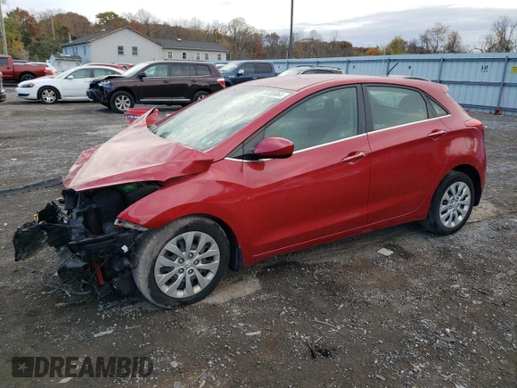 2016 Hyundai Elantra GT with VIN KMHD35LH2GU274239, listed as a Copart auction lot 78705864 with 93,697 mi miles and Salvage Title. Bid and sale history available at carsss.com. Image 1.