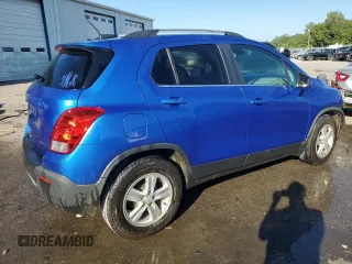2016 Chevrolet Trax LT with VIN KL7CJLSBXGB600935, listed as a Copart auction lot 69030234 with 154,234 mi miles and Salvage Title. Bid and sale history available at carsss.com. Image 3.