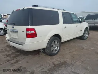 2007 Ford Expedition EL Limited with VIN 1FMFK20577LA18558, listed as a IAAI auction lot 41475682 with 153,127 mi miles. Bid and sale history available at carsss.com. Image 4.