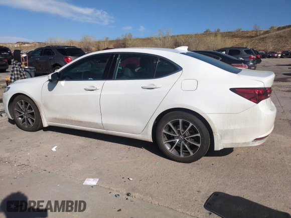 2015 Acura TLX V6 Tech with VIN 19UUB2F51FA008283, listed as a Copart auction lot 53394615 with 91,666 mi miles and Salvage Title. Bid and sale history available at carsss.com. Image 2.