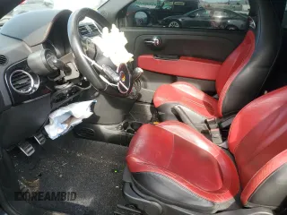 2012 FIAT 500 Abarth z VIN 3C3CFFFH2CT299224, wystawiony jako Copart lot #87739145 z przebiegiem Nie podano mil oraz Szkoda całkowita • Salvage title. Historia ofert i sprzedaży dostępna na DreamBid. Obrazek 7.