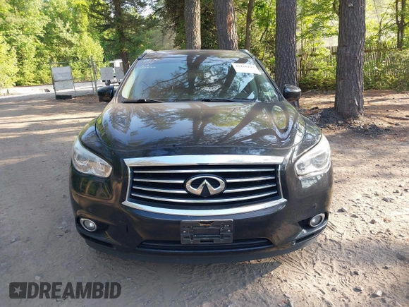 2014 Infiniti QX60 with VIN 5N1AL0MM1EC532643, listed as a IAAI auction lot 42161193 with 107,325 mi miles and . Bid and sale history available at DreamBid. Image 12.