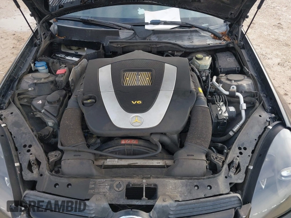 2007 Mercedes-Benz SLK 280 with VIN WDBWK54F77F143209, listed as a IAAI auction lot 41253888 with 113,025 mi miles and . Bid and sale history available at DreamBid. Image 10.