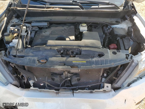 2017 Nissan Pathfinder SL with VIN 5N1DR2MN5HC625055, listed as a Copart auction lot 82647494 with 82,604 mi miles and Salvage Title. Bid and sale history available at carsss.com. Image 12.