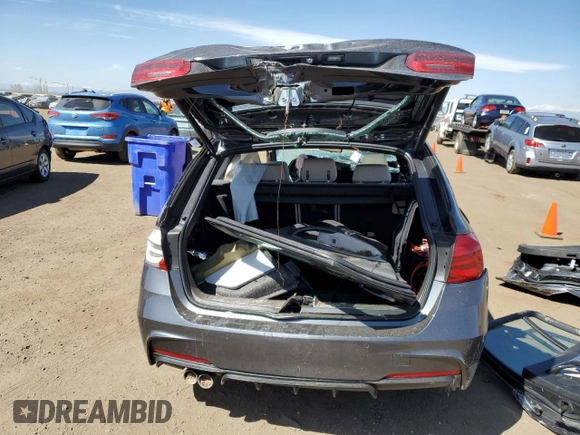 2017 BMW 3 Series 330i xDrive with VIN WBA8K3C51HK679313, listed as a Copart auction lot 50320154 with Not Provided miles and Non Repairable. Bid and sale history available at carsss.com. Image 6.