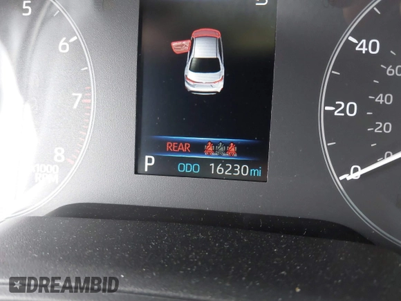 2023 Toyota Corolla SE with VIN 5YFP4MCE5PP141325, listed as a IAAI auction lot 41710864 with 16,230 mi miles and . Bid and sale history available at DreamBid. Image 15.