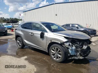 2016 Lexus NX 200t with VIN JTJYARBZ2G2037921, listed as a Copart auction lot 47117735 with 56,350 mi miles and Salvage Title. Bid and sale history available at DreamBid. Image 4.