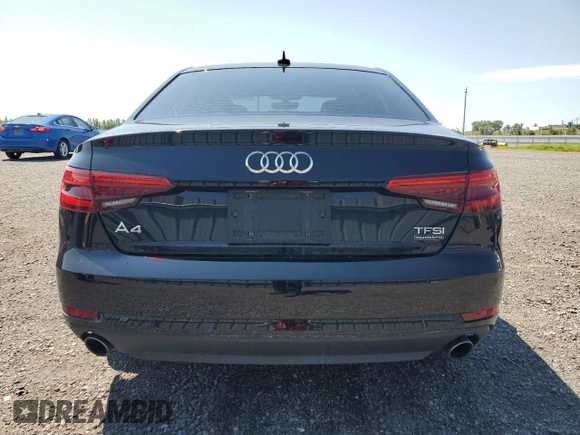 2017 Audi A4 with VIN WAUNNAF44HN065937, listed as a Copart auction lot 61850665 with 111,424 mi miles and Clean title. Bid and sale history available at DreamBid. Image 6.