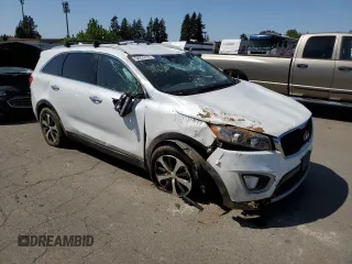 2018 Kia Sorento EX with VIN 5XYPHDA53JG397787, listed as a Copart auction lot 54276155 with 114,652 mi miles and Salvage title. Bid and sale history available at DreamBid. Image 4.