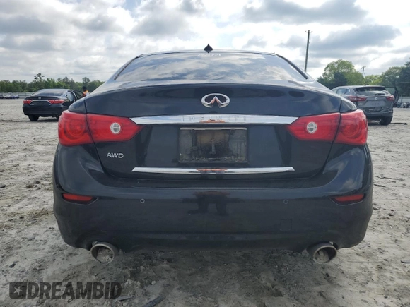 2015 Infiniti Q50 Premium z VIN JN1BV7AR9FM401311, wystawiony jako Copart lot #57159075 z przebiegiem 79 133 mil mil oraz Szkoda całkowita • Salvage title. Historia ofert i sprzedaży dostępna na DreamBid. Obrazek 6.