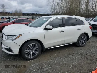 2018 Acura MDX with VIN 5J8YD4H38JL005395, listed as a Copart auction lot 48564555 with 54,626 mi miles and Salvage Title. Bid and sale history available at carsss.com. Image 1.