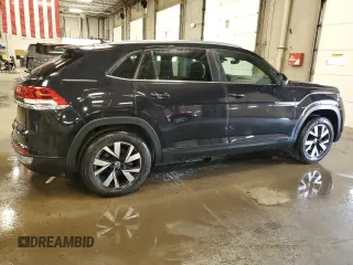 2023 Volkswagen Atlas SE z VIN 1V2LC2CA3PC219255, wystawiony jako Copart lot #59729025 z przebiegiem 23 902 mil mil oraz Szkoda całkowita • Salvage title. Historia ofert i sprzedaży dostępna na DreamBid. Obrazek 3.