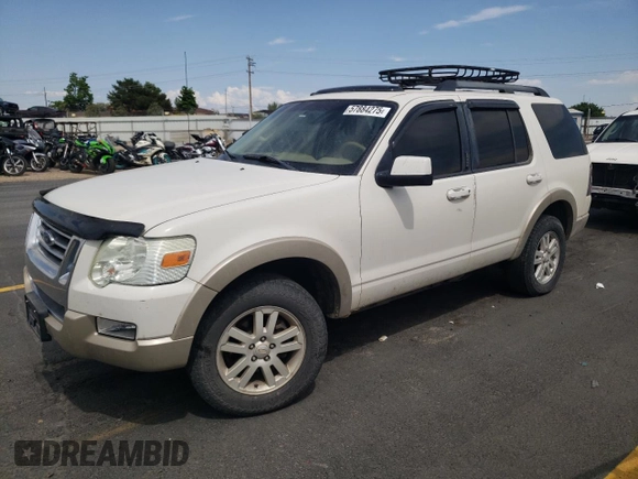 2009 Ford Explorer Eddie Bauer with VIN 1FMEU74E29UA37934, listed as a Copart auction lot 57884275 with 244,434 mi miles and Salvage title. Bid and sale history available at DreamBid. Image 1.