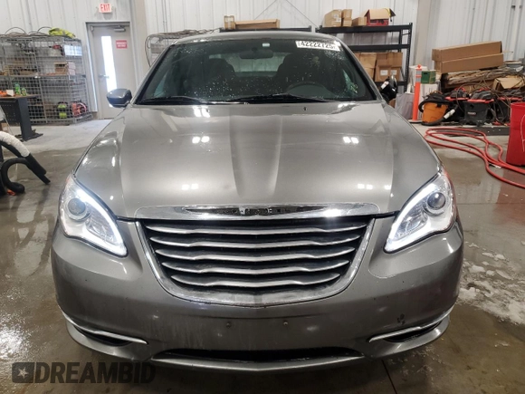 2013 Chrysler 200 LX with VIN 1C3CCBAB2DN671120, listed as a Copart auction lot 42222725 with 144,319 mi miles and Salvage Title. Bid and sale history available at carsss.com. Image 5.