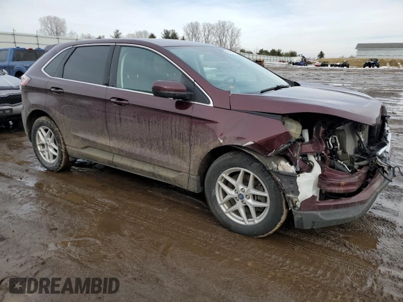 2021 Ford Edge SEL with VIN 2FMPK4J95MBA14005, listed as a Copart auction lot 46410475 with 87,865 mi miles and Non Repairable. Bid and sale history available at carsss.com. Image 4.