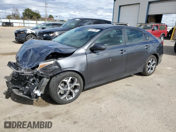 2021 Kia Forte LXS with VIN 3KPF24AD7ME334598, listed as a Copart auction lot 50231785 with 37,448 mi miles and Salvage Title. Bid and sale history available at DreamBid. Image 1.