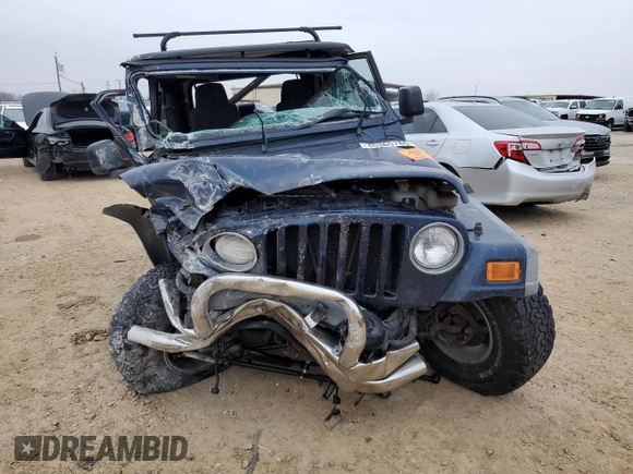 2005 Jeep Wrangler Sport with VIN 1J4FA49S25P357546, listed as a Copart auction lot 45365765 with 78,500 mi miles and Salvage Title. Bid and sale history available at carsss.com. Image 5.