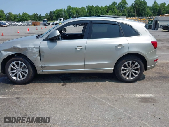 2013 Audi Q5 Premium with VIN WA1CFAFP7DA057277, listed as a IAAI auction lot 42411345 with 119,326 mi miles and . Bid and sale history available at DreamBid. Image 14.