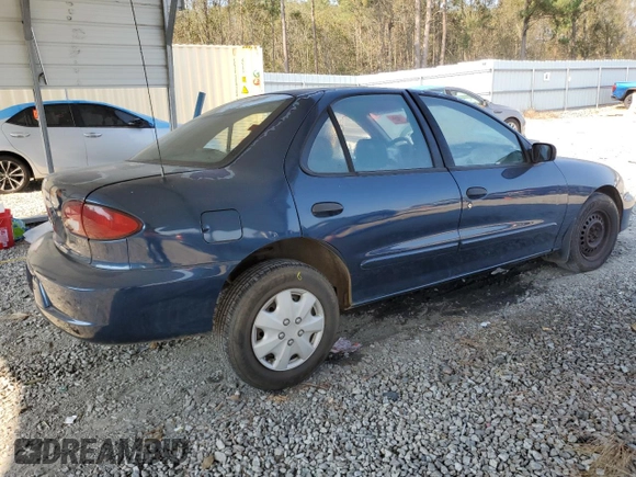2002 Chevrolet Cavalier with VIN 1G1JC524627165174, listed as a Copart auction lot 74334274 with 0 mi miles and Salvage Title. Bid and sale history available at carsss.com. Image 3.