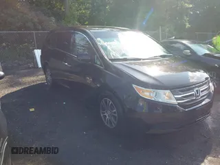 2011 Honda Odyssey EX-L with VIN 5FNRL5H69BB003357, listed as a IAAI auction lot 42658251 with 136,145 mi miles and . Bid and sale history available at DreamBid. Image 1.