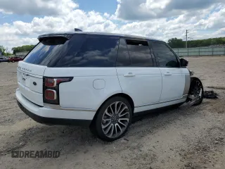 2019 Land Rover Range Rover HSE with VIN SALGS2SV3KA524374, listed as a Copart auction lot 56565285 with Not provided miles and Salvage title. Bid and sale history available at DreamBid. Image 3.