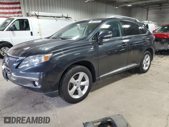 2010 Lexus RX 350 with VIN 2T2BK1BA7AC005651, listed as a Copart auction lot 49313855 with 295,153 mi miles and Non Repairable. Bid and sale history available at DreamBid. Image 1.