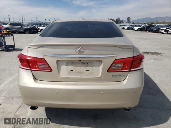 2011 Lexus ES with VIN JTHBK1EG3B2454487, listed as a Copart auction lot 48751345 with 139,667 mi miles and Salvage Title. Bid and sale history available at carsss.com. Image 6.