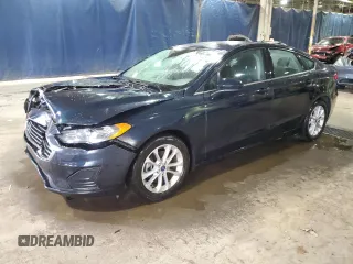 2020 Ford Fusion SE with VIN 3FA6P0HD9LR179565, listed as a Copart auction lot 83744344 with 51,299 mi miles and Salvage Title. Bid and sale history available at carsss.com. Image 1.