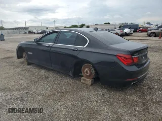 2013 BMW 7 Series 750i xDrive z VIN WBAYB6C53DC997908, wystawiony jako Copart lot #74759314 z przebiegiem Nie podano mil oraz Szkoda całkowita • Salvage title. Historia ofert i sprzedaży dostępna na DreamBid. Obrazek 2.