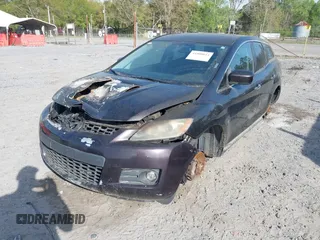 2007 Mazda CX-7 Sport with VIN JM3ER293270109579, listed as a IAAI auction lot 41908614 with 1 mi miles. Bid and sale history available at carsss.com. Image 2.
