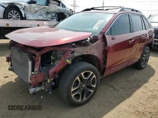 2019 Toyota RAV4 Adventure with VIN 2T3J1RFV4KW002468, listed as a Copart auction lot 60790095 with 102,591 mi miles and Salvage title. Bid and sale history available at DreamBid. Image 1.