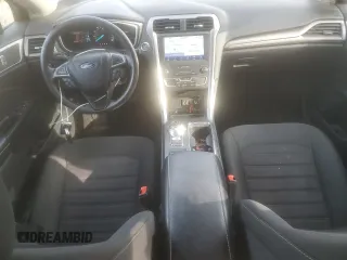 2020 Ford Fusion SE with VIN 3FA6P0HD0LR159110, listed as a Copart auction lot 87076954 with 55,547 mi miles and Salvage Title. Bid and sale history available at DreamBid. Image 8.