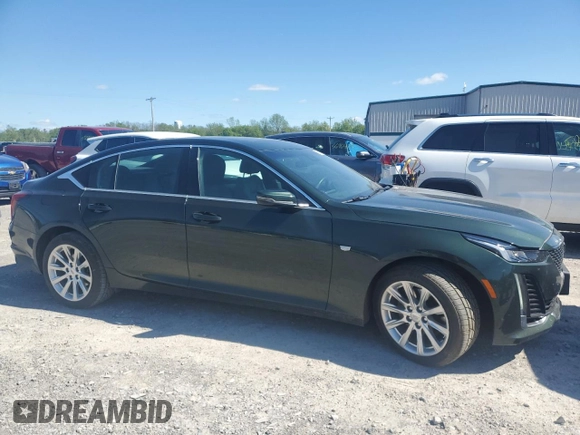 2021 Cadillac CT5 Luxury z VIN 1G6DX5RK0M0109355, wystawiony jako Copart lot #57658345 z przebiegiem 29 441 mil mil oraz Szkody całkowita. Historia ofert i sprzedaży dostępna na DreamBid. Obrazek 4.