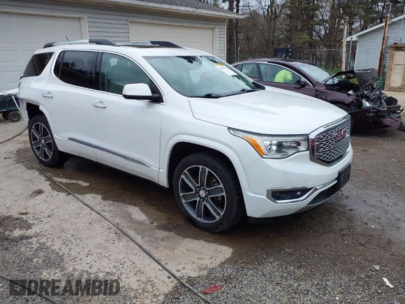 2018 GMC Acadia Denali with VIN 1GKKNXLS3JZ106525, listed as a IAAI auction lot 42012726 with 112,698 mi miles and . Bid and sale history available at carsss.com. Image 1.