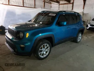 2020 Jeep Renegade Latitude z VIN ZACNJBBB2LPL23877, wystawiony jako Copart lot #51942675 z przebiegiem 67 720 mil mil oraz Szkoda całkowita • Salvage title. Historia ofert i sprzedaży dostępna na DreamBid. Obrazek 1.