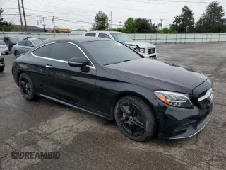 2019 Mercedes-Benz C 300 with VIN WDDWJ8EB8KF804150, listed as a Copart auction lot 54658455 with 86,956 mi miles and Clean Title. Bid and sale history available at carsss.com. Image 4.