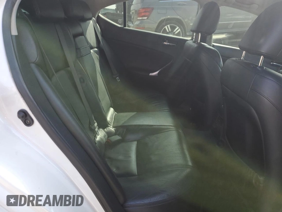 2008 Lexus IS 250 with VIN JTHBK262182063615, listed as a Copart auction lot 44211525 with 147,433 mi miles and Salvage Title. Bid and sale history available at DreamBid. Image 11.