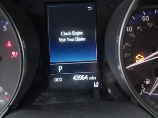 2021 Toyota C-HR LE with VIN JTNKHMBX3M1120177, listed as a IAAI auction lot 41257866 with 43,964 mi miles. Bid and sale history available at carsss.com. Image 7.