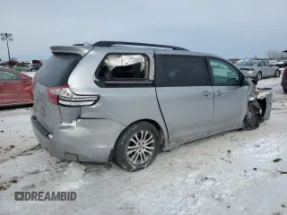 2018 Toyota Sienna XLE Auto Access Seat with VIN 5TDYZ3DC3JS904227, listed as a Copart auction lot 45050625 with Not Provided miles and Salvage Title. Bid and sale history available at DreamBid. Image 3.