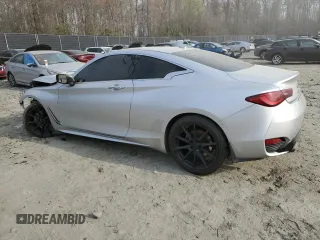 2017 Infiniti Q60 Premium with VIN JN1CV7EL6HM320375, listed as a Copart auction lot 50119904 with 70,620 mi miles and Salvage title. Bid and sale history available at DreamBid. Image 2.