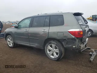 2010 Toyota Highlander Limited with VIN 5TDDK3EH1AS036418, listed as a Copart auction lot 54571015 with 134,409 mi miles and Salvage title. Bid and sale history available at DreamBid. Image 2.