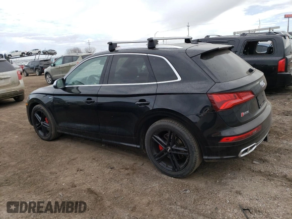 2018 Audi SQ5 Prestige with VIN WA1C4AFY0J2024948, listed as a Copart auction lot 43245814 with 71,669 mi miles and . Bid and sale history available at DreamBid. Image 2.