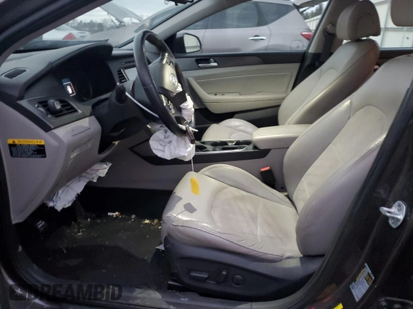 2017 Hyundai Sonata Sport with VIN 5NPE34AF4HH453107, listed as a Copart auction lot 88960945 with 82,082 mi miles and Salvage Title. Bid and sale history available at DreamBid. Image 7.